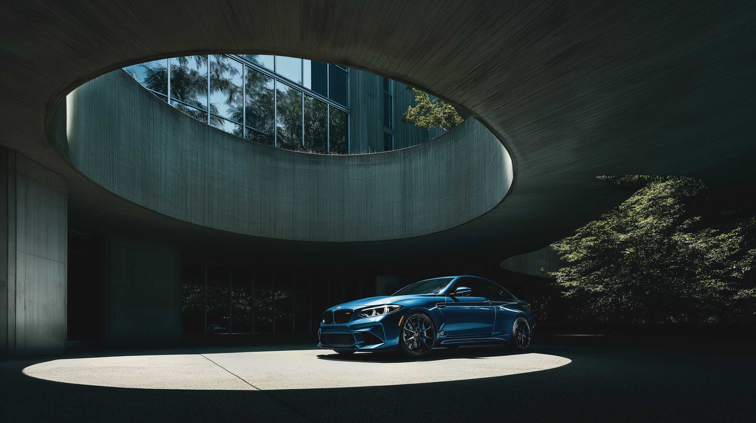 CO_bluueye_blue_performance_coupe_parked_beneath_brutalist_concret_f94eb68e-4d6c-41aa-9cf4-5d7e7804844b-gigapixel_SAVE-redefine-4x